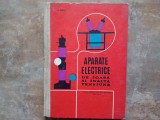 APARATE ELECTRICE DE JOASA SI INALTA TENSIUNE , MANUAL PENTRU LICEE DE SPECIALITATE , ANII IV SI V de AUREL POPA , 1971
