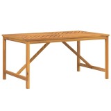 Cumpara ieftin Masa de gradina, 150x90x74 cm, lemn masiv de acacia