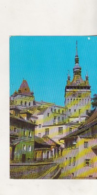 bnk cp Sighisoara - Vedere - necirculata foto