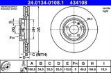 Disc frana ATE 24.0134-0108.1