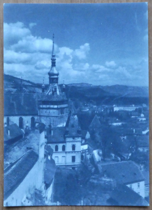 Fotografie interbelica mare, Sighisoara