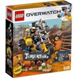 LEGO 75977 Overwatch Junkrat &amp; Roadhog Set Constructie 365 Piese Nou Sigilat