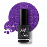 141 purple Holo Glitter | Laloo gel polish 7ml