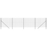 Cumpara ieftin Gard plasa de sarma, antracit, 2x10 m, otel galvanizat