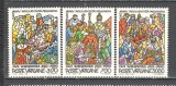 Vatican.1990 1300 ani misiunea Sf.Willibrord-Vitraliu SV.583, Nestampilat