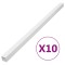 vidaXL Șine de cabluri, 60x60 mm, 10 m, PVC 155922