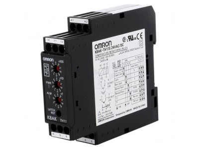 Releu Monitorizare Temperatură 24VAC/DC K8AK-TH11S foto