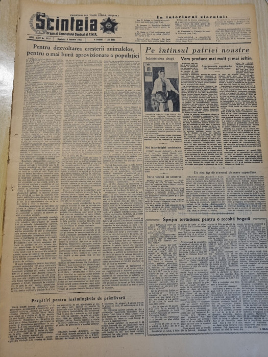 scanteia 9 ianuarie 1955-art. intreprinderile din iasi,craiova,baia mare