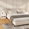 Gossi noptiere, alb, 2 buc., 45x34x44 cm, pal