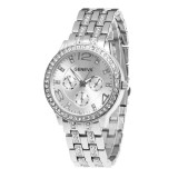 GENEVA Ceas dama Quartz, Geneva Crystal Argintiu