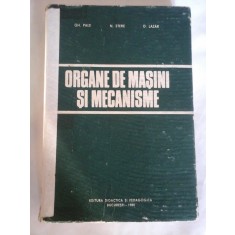 ORGANE DE MASINI SI MECANISME Manual pentru subingineri - GH. PAIZI N. STERE D. LAZAR