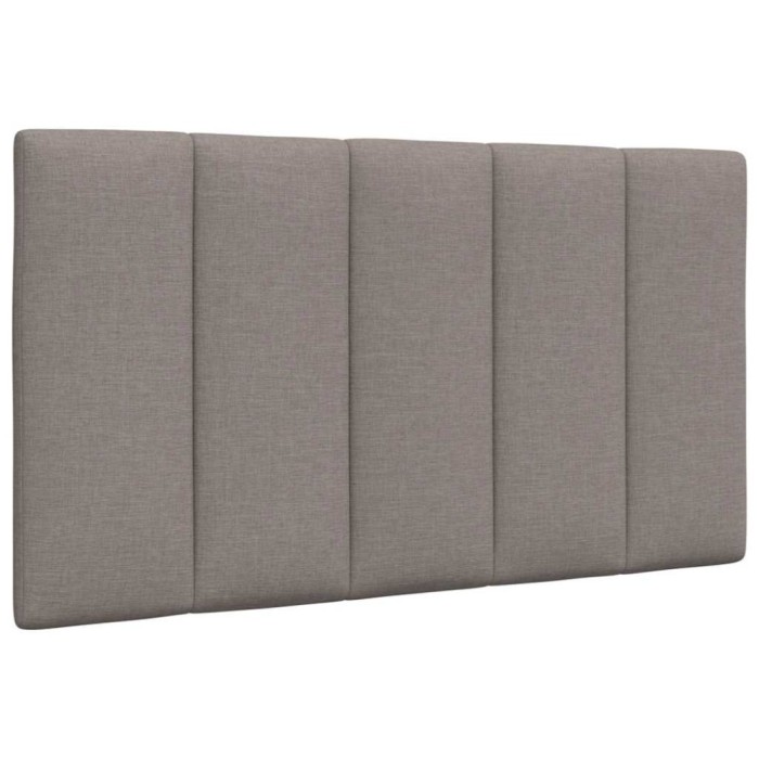 vidaXL Pernă pentru tăblie de pat, gri taupe, 80 cm, material textil 4019139