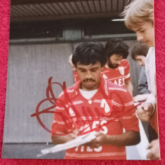 Foto fotbal cu autograf original jucatorul Simon TAHAMATA (Olanda)