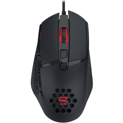 Mouse gaming Serioux Tobis 6400dpi 8 butoane design ergonomic negru foto