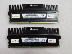 Kit memorie RAM Corsair VENGEANCE 8GB (2x4GB) DDR3 1600MHz CMZ8GX3M2A1600C9 foto