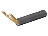 Mufă tip furcă banană 4mm 20A neagră