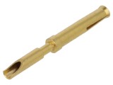 Pin mamă aliaj cupru aurit 28AWG-24AWG 3A pentru lipire