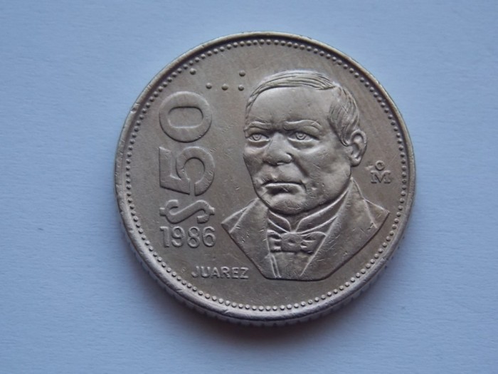 50 PESOS 1986 MEXIC