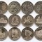 Romania Set 12 - 50 bani 2010-2019 Set complet comemorative - din fasic, UNC !!!