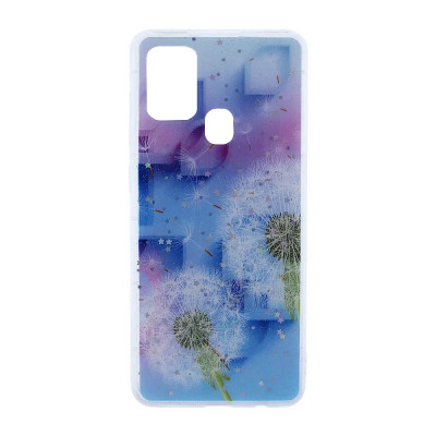 Husa Cover Silicon Fashion pentru Samsung Galaxy A21s Floral foto