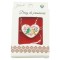 Brosa mica in cutie jolie model un martisor calator