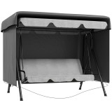 Outsunny Husă pentru mobilier de grădină, husă de protecție pentru mobilier outdoor, 215 cm x 155 cm x 150 cm, Gri &icirc;nchis | Aosom Romania