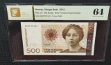 Norvegia 500 coroane 2012 P51f UNC