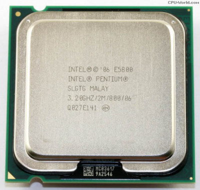 Intel E5800 foto