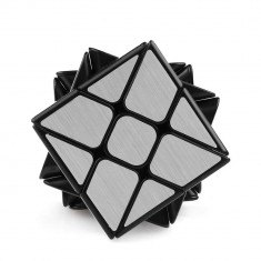 Cub Rubik 3x3x3 MoYu Wind Mirror Cube Argintiu 56.5*56.5*56.5 mm foto