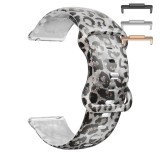 Cumpara ieftin Curea silicon, compatibila Huawei Watch Fit 2, VD Very Dream&reg;, Quick Release, Black Leopard
