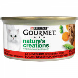 Cumpara ieftin Gourmet Nature&#039;s Creations, File Vita si Mazare, 85 g