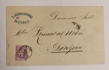 Romania 1871 - Plic circulat Bucuresti-Dorohoi (cititi descrierea)