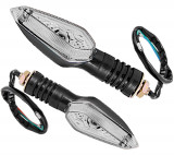 Set 2 semnalizari spate Fighter 2 moped, LED Cod Produs: MX_NEW KRZTIA005