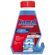 Solutie Pentru Curatarea Masinii De Spalat Vase, Somat, Machine Care 3X Action, 0.25 l