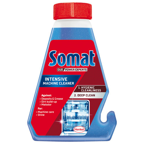 Solutie Pentru Curatarea Masinii De Spalat Vase, Somat, Machine Care 3X Action, 0.25 l