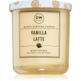 DW Home Signature Vanilla Latte lum&acirc;nare parfumată 266 g