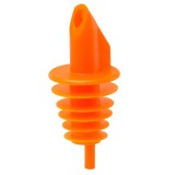 Ausgie&szlig;er, Flaschenausgie&szlig;er, Schnaps Dosierer f&uuml;r Flaschen Billy Neon Orange - f&uuml;r fast alle Flaschengr&ouml;&szlig;en von 0,5 - 1,5 Liter Flaschen, 1 St&uuml;ck