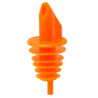 Ausgie&amp;szlig;er, Flaschenausgie&amp;szlig;er, Schnaps Dosierer f&amp;uuml;r Flaschen Billy Neon Orange - f&amp;uuml;r fast alle Flaschengr&amp;ouml;&amp;szlig;en von 0,5 - 1,5 Liter Flaschen, 1 St&amp;uuml;ck foto