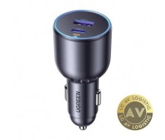 Incarcator Auto UGREEN EC701 63W 3A 1 x USB-A - 1 x USB-C Negru