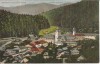 Carte postala circulata in anul 1926 Manastirea Agapia (judetul Neamt)
