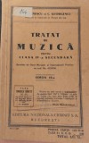 TRATAT DE MUZICA PENTRU CLASA A IV A SECUNDARA G CALINESCU C GEORGESCU