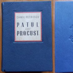 Camil Petrescu , Patul lui Procust , 1946 , exemplar de lux , 25 / 26