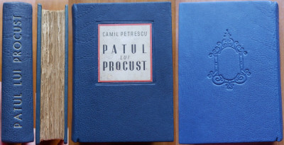 Camil Petrescu , Patul lui Procust , 1946 , exemplar de lux , 25 / 26 foto