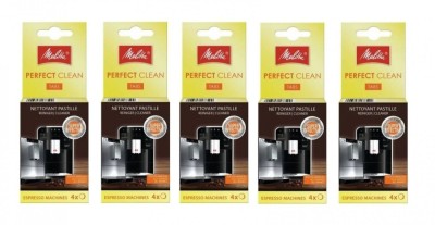 Tablete de curatare pentru espressor, Melitta 6762481 Perfect Clean, 20 buc x 1.8g foto