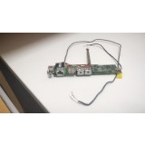 820-1454-A APPLE POWER DC JACK AUDIO USB BOARD W CABLE A1046 EMC 1960