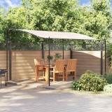 VidaXL Baldachin, crem, 4x3 m 180 g/m&sup2;, țesătură și oțel