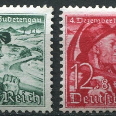 B0346 - Germania 1938 - Anexare 2v.neuzat cu sarniera,perfecta stare