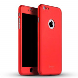 Husa Ipaky Dynamite Originala iPhone 6 / iPhone 6S Full Cover 360 + folie sticla, Rosu