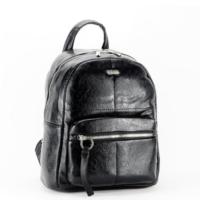 Rucsac negru mediu 6803-3 17 foto