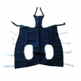 &Icirc;mbrăcăminte postoperatorie albastră 80 cm 65-95 cm, COLLAR